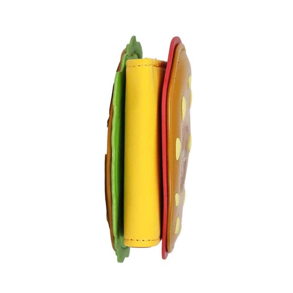 SpongeBob SquarePants Krabby Patty Shaped Wallet - Picture 3 of 8